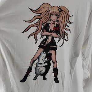 Danganronpa Junko Enos Anime Graphic Long Sleeve Shirt XL